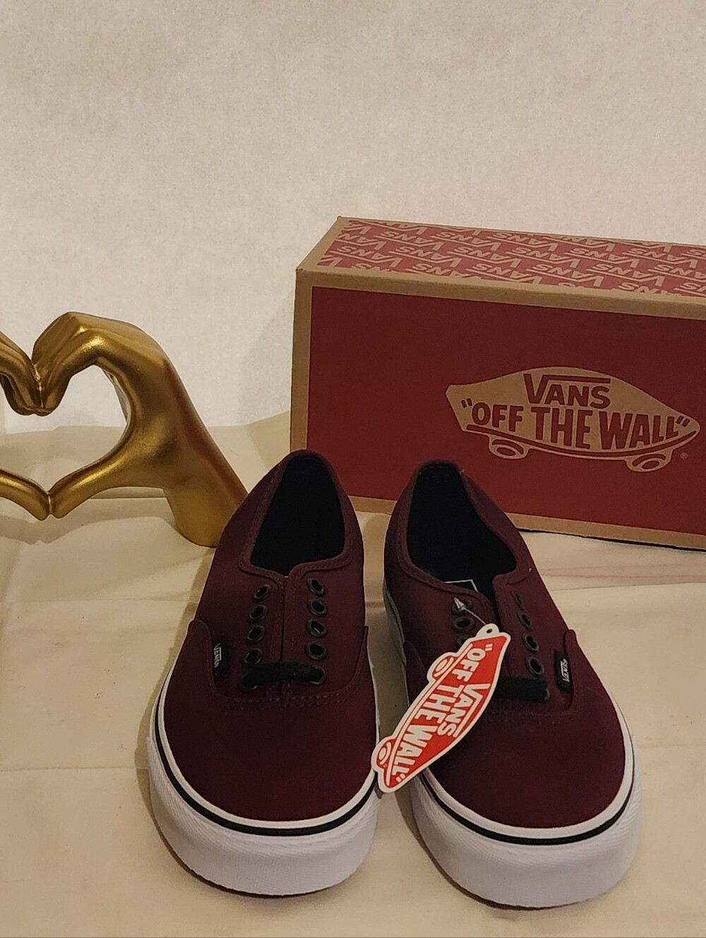 Vans Maroon (Burgundy) Classic Low Top Sneakers